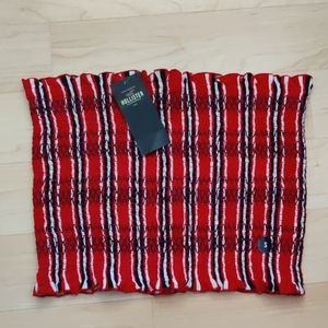 Hollister Red Striped Tube Top